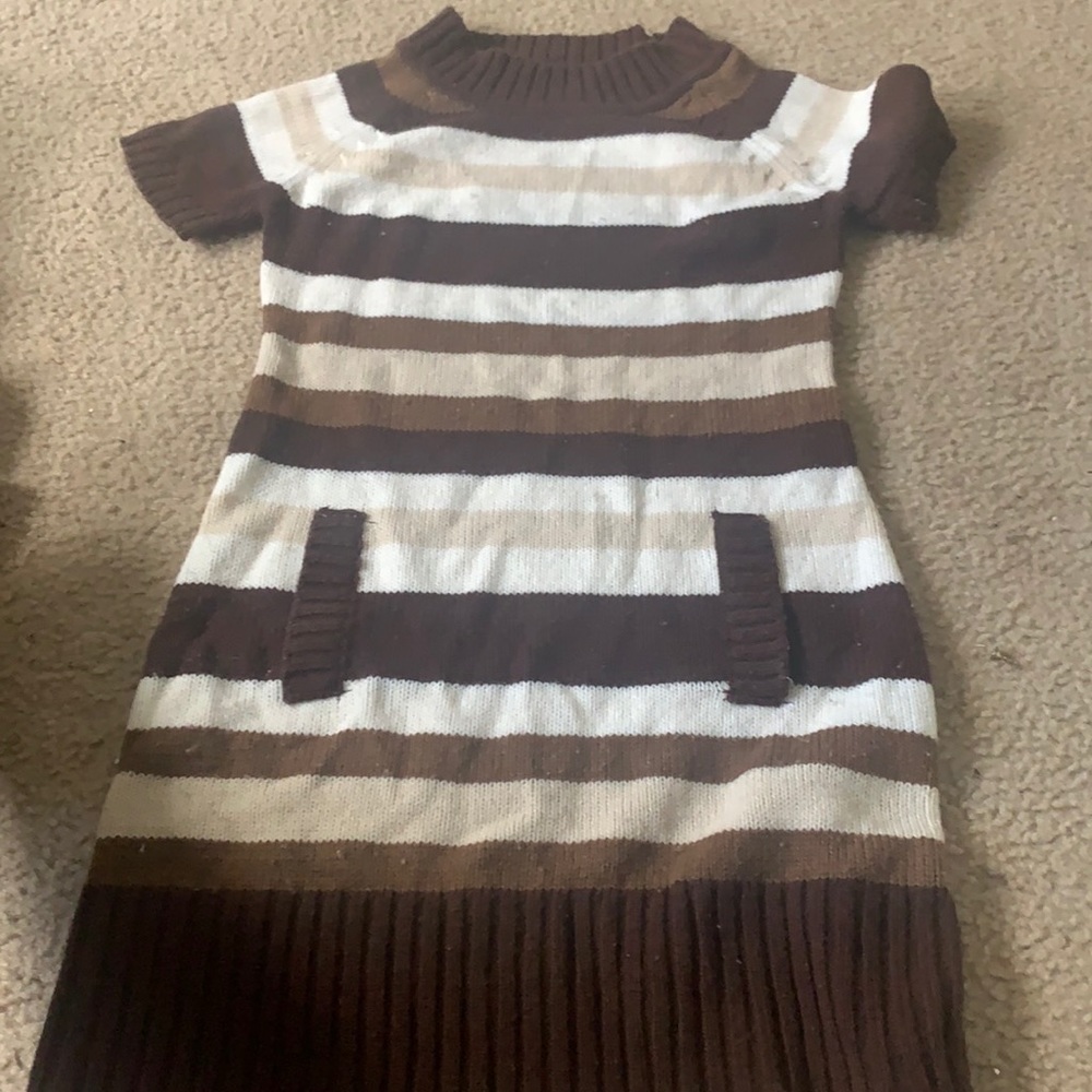 stripped Dress for kids.